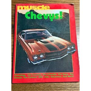 Muscle Chevys 1985 First Edition Muscle Book 5 Corvette Chevelle Nova Camaro Z28